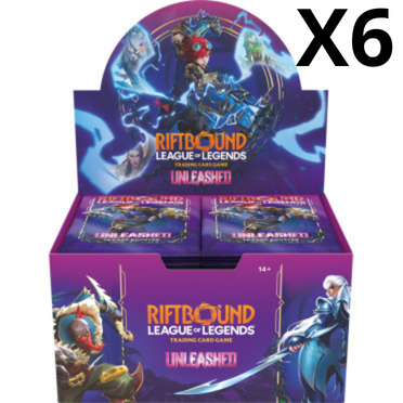 Riftbound: League Of Legends - Set 3: Unleashed CASE VO (6 DIsplays)