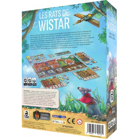 Les Rats de Wistar VF - jeu de plateau