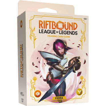 Champion Deck Fiora Riftbound SpiritForged Anglais